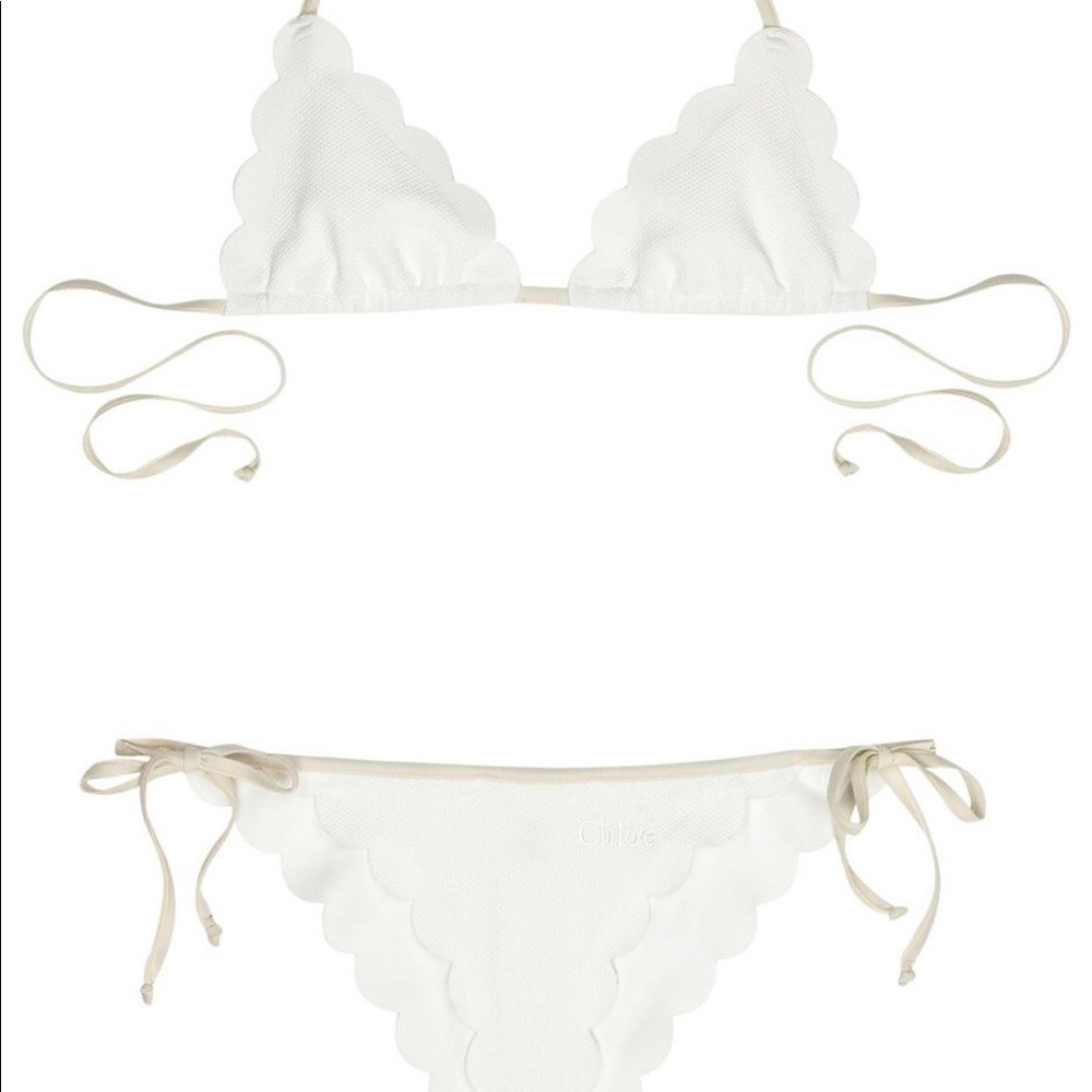 Chloe scalloped bikini